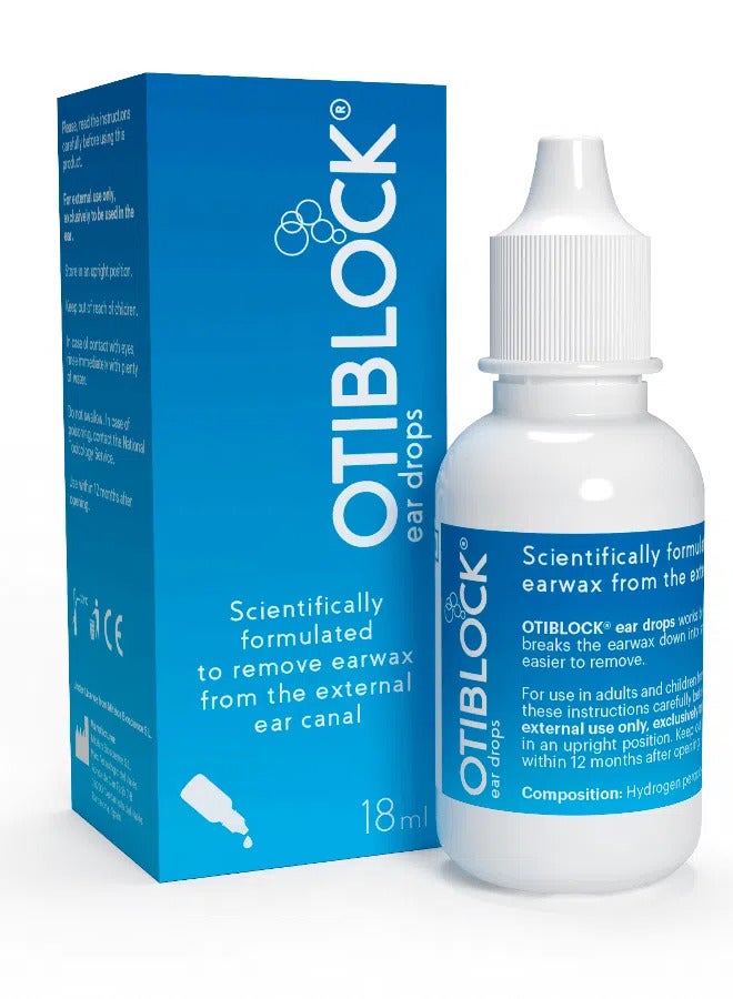  أوتيبلوك أوتيبلوك نقط أذن أطفال 18 مل - Image 1